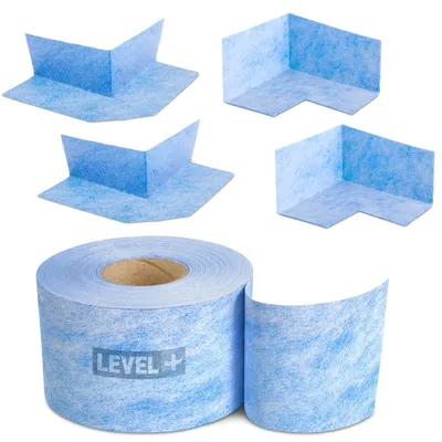 Zdjęcie produktu dla Zestaw do Hydroizolacji Taśma B04-5mb, Narożniki-4szt, LEVEL+ SETB18