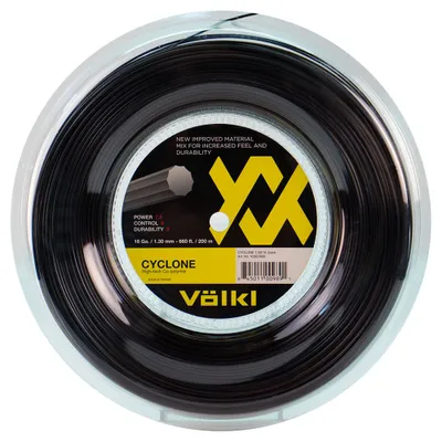 Obrázok produktu pre Volkl Tennis Cyclone 200 M, čierna/čierna, hrúbka 1,20 mm