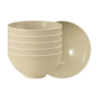 Produktbild von Seltmann Weiden Beat Sandbeige Schüssel 15,5 cm 6er Set