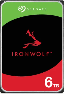 Obrázok produktu pre Seagate IronWolf, NAS HDD, 6TB, 3.5", SATAIII, 256MB cache, 5.400RPM