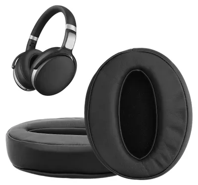 Produktbild von kwmobile 2x Ohr Polster für Sennheiser HD 4.50 BTNC Ohrpolster - Ersatz Ohrpolster - Kopfhörer Ersatzteile - Kopfhörer Ersatzpolster für Over Ear