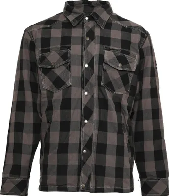 Produktbild von Bores Lumberjack Jacke Hemd in Holzfäller Optik Grey/Black-L