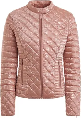 Produktbild von Guess Daunenjacke Damen - Pink, Größe S, Stylisch & Warm für den Winter