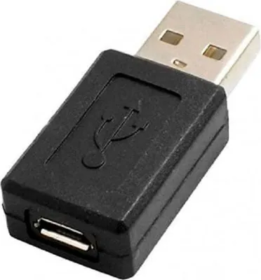 Produktbild von SYSTEM-S OTG Adapter USB A Male zu Micro USB Female Stecker 2.0