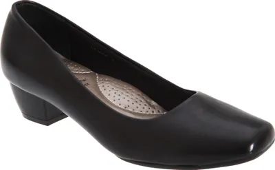 Produktbild von Boulevard Damen Absatzschuhe / Pumps, niedriger Absatz DF415 (43 EU) (Schwarz)