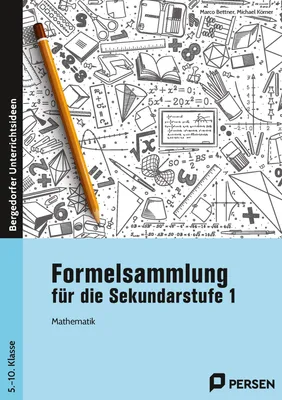 Produktbild von Formelsammlung für die Sekundarstufe 1