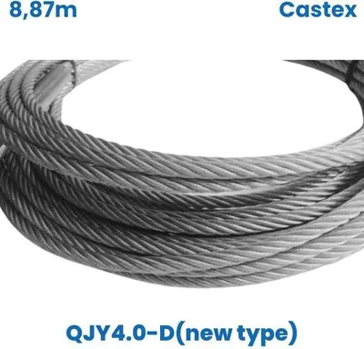 Immagine prodotto di Cavo in acciaio da 8,87 m per ascensore Castex QJY4.0-D