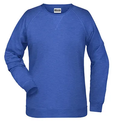Image de James and Nicholson - Sweat-shirt pour femmes LT2526 (L) (bleu roi chiné)