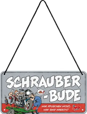 Produktbild von Nostalgic-Art - Hängeschild - MOTOmania - Schrauberbude