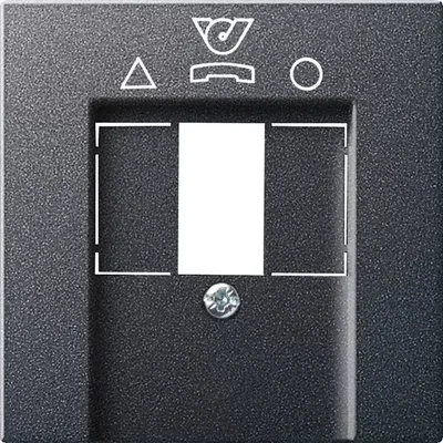 Produktbild von Gira 026028 Abdeckung für TDO System 55 Anthrazit