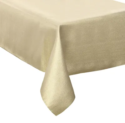 Produktbild von Tischdecke – funkelndes Gold – 140 x 240 cm – Polyester – Tischwasche