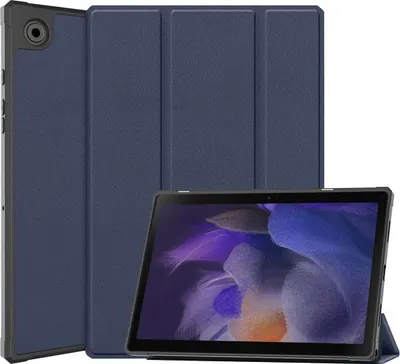 Productafbeelding van imoshion Trifold Bookcase voor de Samsung Galaxy Tab A8 - Donkerblauw
