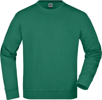 Produktbild von Klassisches Rundhals-Sweatshirt dark-green, Gr. 6XL