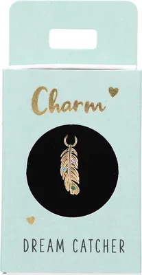 Produktbild von Depesche Charms in kleiner Schachtel : Feather Charms in kleiner Schachtel: Feather