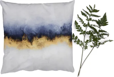Produktbild von MuchoWow® Zierkissen Sofakissen Wohnzimmer Dekokissen 60x60 cm Abstrakt - Gold - Luxus - Sitzfläche - Foto Polster