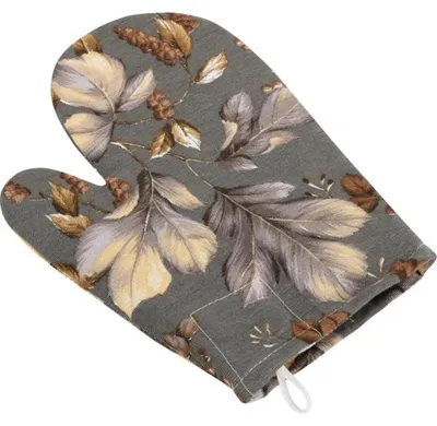 Obrázek produktu pro Kuchyňská chňapka - 28x18 cm - Šedá,Béžová,Hnědá