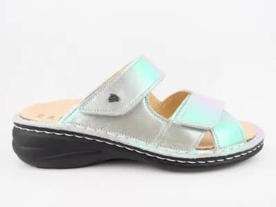 Produktbild von Finn Comfort Melrose Agendto iride Pantolette Metallic : 41