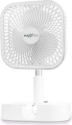 Produktbild von MAXXMEE Akku-Ventilator klappbar - Für in- und outdoor - weiß