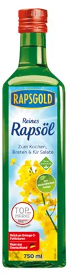 Zdjęcie produktu dla Rapeseed gold pure and mild uniwersalny 100% czysty olej rzepakowy 750 ml