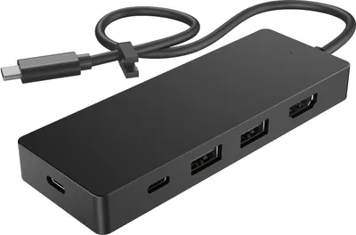 Zdjęcie produktu dla HP Koncentrator podróżny USB-C G3, Przewodowa, USB 3.2 Gen 2 (3.1 Gen 2) Type-C, 60 Hz, HDMI, USB 3.2 Gen 2 (3.1 Gen 2) Type-A, USB 3.2 Gen 2 (3.1 Gen 2) Type-C, Wietnam, USB-C
