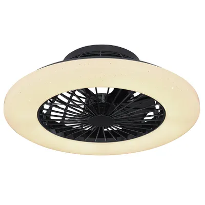Produktbild von LED Deckenventilator, Fernbedienung, Sterneneffekt, 50 cm