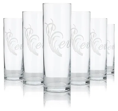 Produktbild von 6x Eve Prosecco Glas 0,24l Highball Longdrink Gläser Set Aperitif Sekt Cocktail