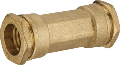 Produktbild von Messing-Kompressionshülse D.32 für Polyethylenrohr