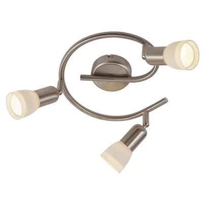 Produktbild von Globo Lighting|Strahler Metall Nickel matt, 3x E14