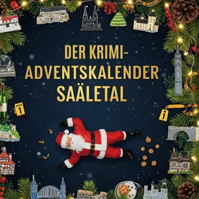 Produktbild von Der Krimi-Adventskalender Saaletal