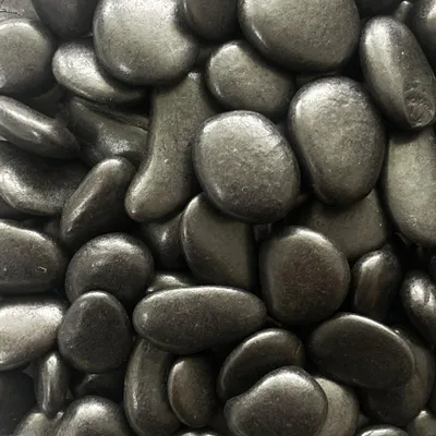 Produktbild von Flusskiesel, Kieselsteine 10-30mm 5kg Schwarz