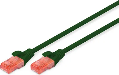 Productafbeelding van Digitus DK-1617-020/G DIGITUS Patchkabel Cat6  U/UTP 2xRJ45  2.0m grün LSZH