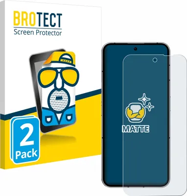 Produktbild von 2x BROTECT Schutzfolie für Nothing Phone (2) Displayschutz Displayschutzfolie Folie Matt Entspiegelungsfolie