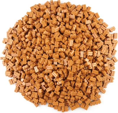 Produktbild von LEGO® 1x2 Mauersteine Hochsteine Nougat - 98283 NEU! Menge 100x