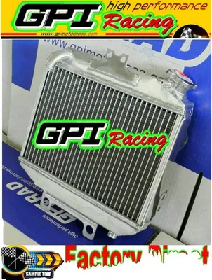 Image de Radiateur, aluminium, 12,5 x 10 x 2 pouces, Compatibilité Compatible avec les modèles CR250 1997-1999, Capacité de refroidissement améliorée, 1,45 kg
