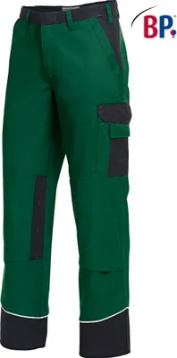 Produktbild von BP® Arbeitshose - mittelgrün/schwarz - 62n