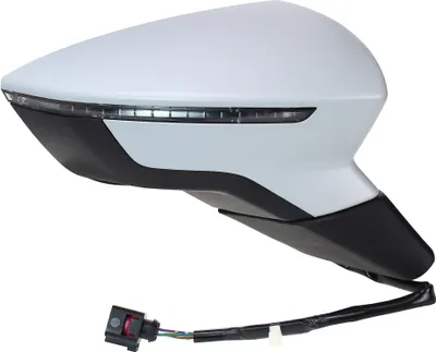 Produktbild von ALKAR 6140807 Außenspiegel Seitenspiegel Rechts für SEAT Leon ST (5F8) Beheizt Konvex Grundiert Elektrisch
