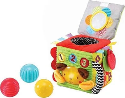 Obrázek produktu pro Vtech Vtech 80-528204 1-2-3 Plyšová kostka 80-528204