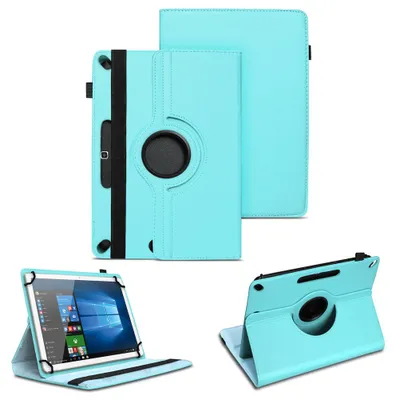 Produktbild von Universal Schutzhülle 10 - 10.1 Zoll Tasche Tablet Hülle Case Cover 360° DrehbarFarben:Türkis