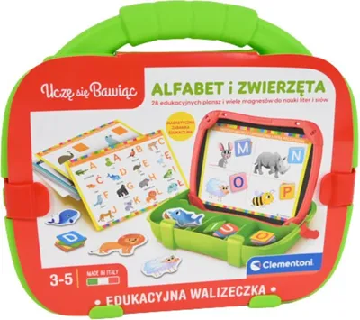 Image de CLEMENTONI CLE walizeczka edukacyjna alfabet-zwierzęta 50273