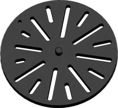 Produktbild von Kaminrost / Ascherost Ø 199x10mm passend für Fireplace **