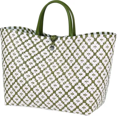 Produktbild von Handed By - Motif Bag Shopper - Olive