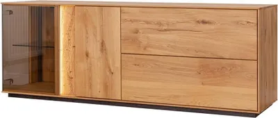 Produktbild von Holz TV-Ständer Wohnzimmer Sideboard RTV-Lowboard TV-Schrank Möbel Neu