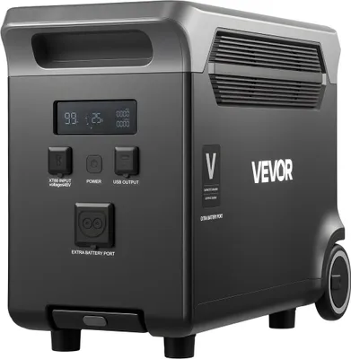 Produktbild von Zusätzlicher Akku für tragbare Stromversorgung, 3840 Wh LiFePO4-Erweiterungsakku mit 3 Ausgängen für den Heimgebrauch, Camping, Roadtrips, Wohnmobile und Notfälle