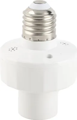 Zdjęcie produktu dla Zdalnie sterowana oprawka żarówki Bezprzewodowa oprawka żarówki z pilotem do żarówek z trzonkiem E27 110 V