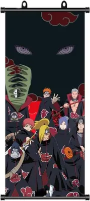 Produktbild von Anime Poster 70x30cm Naruto Stoffen Wanddeko Manga Videogame