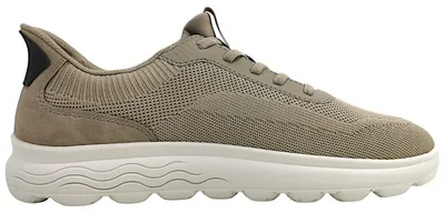 Imagen del producto de Zapatos Geox Spherica Plus para hombre, tipo zapatillas slip-on, color beige, para uso casual