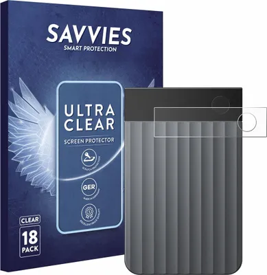 Produktbild von 18x Für PLAUD Note Pro Schutzfolie Savvies Displayschutz Display Schutz Folie Klar Transparent