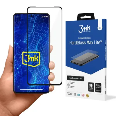 Produktbild von 3mk Display Gehärtetes Glas HardGlass Max Lite für Redmi Note 13 Pro+ 0,3mm 9H