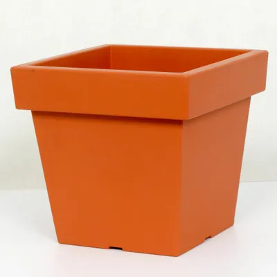 Obrázek produktu pro Plastový květináč Lofly Low Square Terracotta DLOFL-300