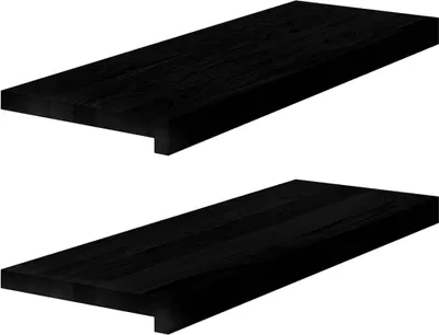 Zdjęcie produktu dla Stopnie schodowe, 2 szt. brązowe 70x25x2 cm lite drewno dębowe